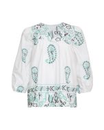 Smashed Lemon - Top Flora Paisley