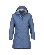 Blue Wave Functional Parka - Karlotta Steel Blue