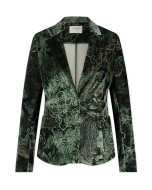 Aime Blazer - Nola Damast Print