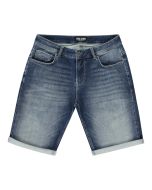 Cars Jeans California, blaue denim shorts für lange Herren