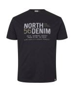North 56˚4 T-Shirt - Raw Nordic Schwarz