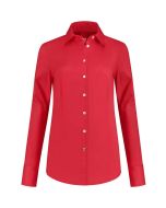 Only M - Damenbluse Basic Rot für lange Damen