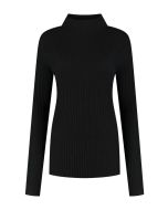 Casa Mia - Sweater Rib Black