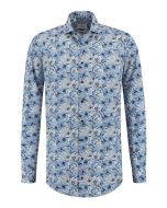 Corrino Hemd - Milano Blue Paradise