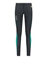 Panzeri Damen Laufhosen - Turbo Schwarz/Türkis