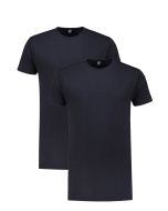 Alan Red T-Shirt - Derby Navy Extra Lang/2-pack