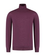 Eden Valley - Pullover Merino Rollkragen Violett