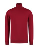 Eden Valley - Pullover Merino Rollkragen Rot