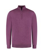 Eden Valley - Pullover Merino Zip Violett
