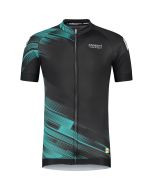 Panzeri Stelvio - Wielershirt zwart/turquoise