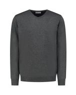Highleytall - Basic Sweater Anthracite Grey Melange