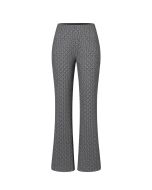 MAC Jeans Flare - Anthracite Print
