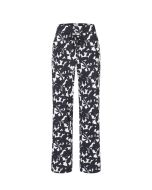 MAC Jeans Wideleg Easy - Black Season Print