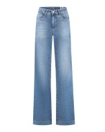 MAC Jeans Rich Palazzo - Heavy Wash