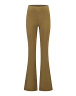 Madame Liz - Legging Flared Summer Rib Olive