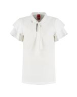 Only M - Top Sensitive Ruffle Avorio