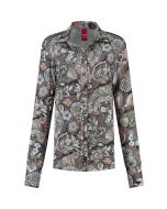 Only M - Bluse Artemide Brown