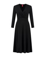 Only M - Kleid Travel Wrap Black