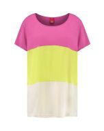 Only M - Top Cosmo Oversized Tricolore