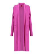 Only M - Strickjacke Split Fuxia