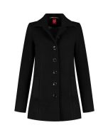 Only M Wintermantel Wolle Cappotto Nero