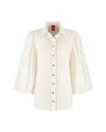 Only M - Bluse Oro Panna
