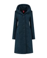 Only M - Winterjacke Bouclet Petrol