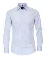 Venti slim overhemd rood