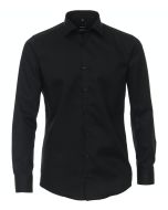 Venti slim overhemd rood