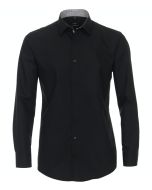 Venti slim overhemd rood