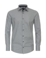 Venti Modern Fit Hemd - Prism Olive