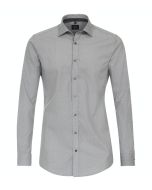 Venti slim overhemd rood