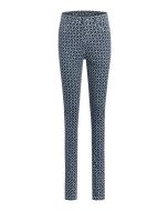 Wonderjeans - High Waist Circle Print Navy