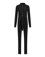 ZIP73 - Jumpsuit Jeans Black